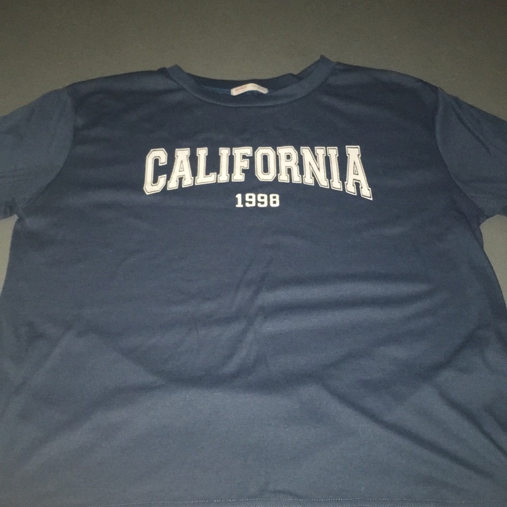 blue california t-shirt
